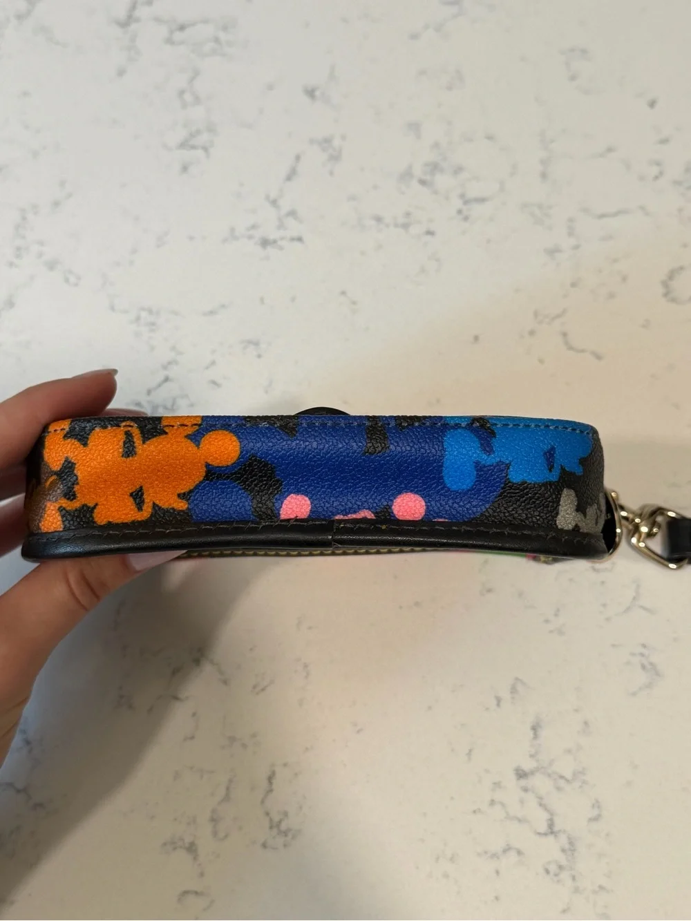 Vintage Dooney & Bourke Disney Mickey Mouse Wristlet
